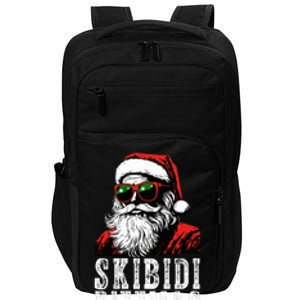 Skibidi Rizzmas Christmas Rizz Santa Claus Impact Tech Backpack