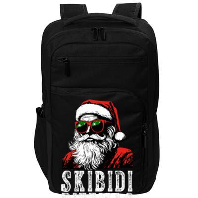 Skibidi Rizzmas Christmas Rizz Santa Claus Impact Tech Backpack