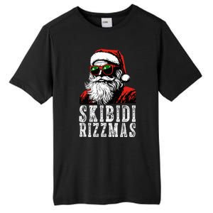 Skibidi Rizzmas Christmas Rizz Santa Claus Tall Fusion ChromaSoft Performance T-Shirt