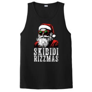 Skibidi Rizzmas Christmas Rizz Santa Claus PosiCharge Competitor Tank