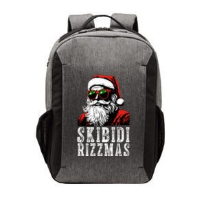 Skibidi Rizzmas Christmas Rizz Santa Claus Vector Backpack