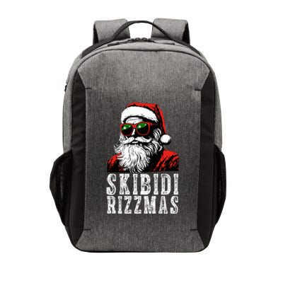 Skibidi Rizzmas Christmas Rizz Santa Claus Vector Backpack