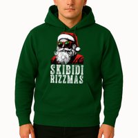 Skibidi Rizzmas Christmas Rizz Santa Claus Hoodie