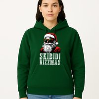 Skibidi Rizzmas Christmas Rizz Santa Claus Hoodie