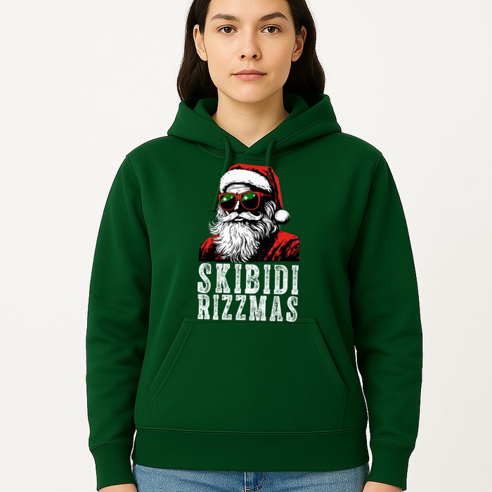 Skibidi Rizzmas Christmas Rizz Santa Claus Hoodie