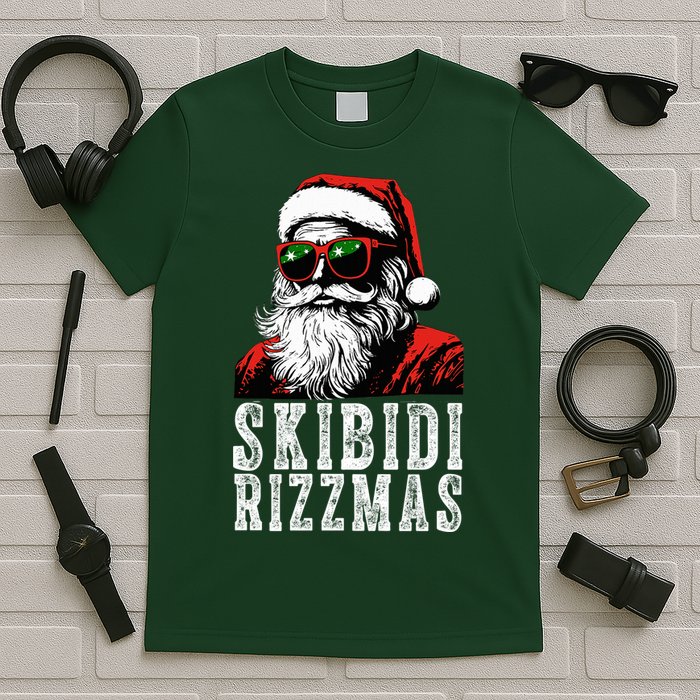 Skibidi Rizzmas Christmas Rizz Santa Claus T-Shirt