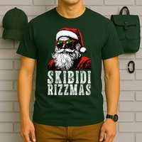 Skibidi Rizzmas Christmas Rizz Santa Claus T-Shirt