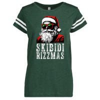 Skibidi Rizzmas Christmas Rizz Santa Claus Enza Ladies Jersey Football T-Shirt