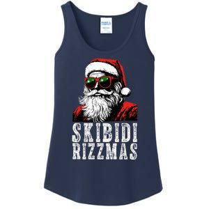 Skibidi Rizzmas Christmas Rizz Santa Claus Ladies Essential Tank