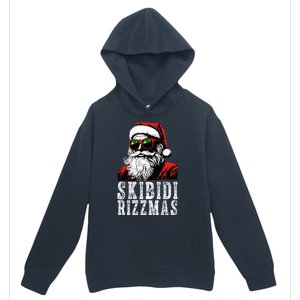 Skibidi Rizzmas Christmas Rizz Santa Claus Urban Pullover Hoodie