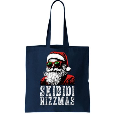 Skibidi Rizzmas Christmas Rizz Santa Claus Tote Bag