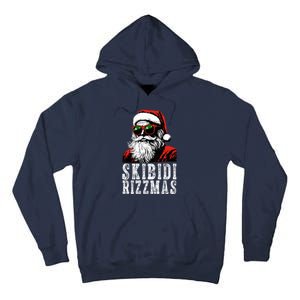 Skibidi Rizzmas Christmas Rizz Santa Claus Tall Hoodie