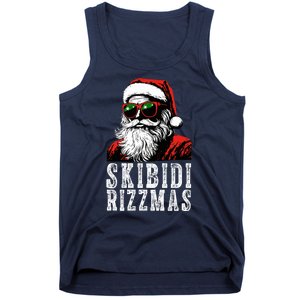 Skibidi Rizzmas Christmas Rizz Santa Claus Tank Top