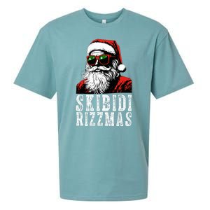 Skibidi Rizzmas Christmas Rizz Santa Claus Sueded Cloud Jersey T-Shirt