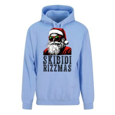 Skibidi Rizzmas Christmas Rizz Santa Claus Unisex Surf Hoodie