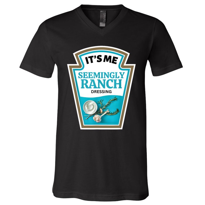 Seemingly Ranch Costume V-Neck T-Shirt