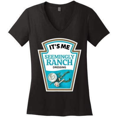 Seemingly Ranch Costume Women's V-Neck T-Shirt