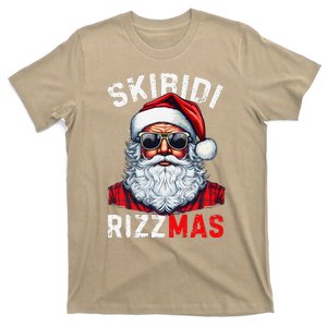 Skibid.I Rizzmas Christmas Rizz Santa Claus Charisma Xmas T-Shirt