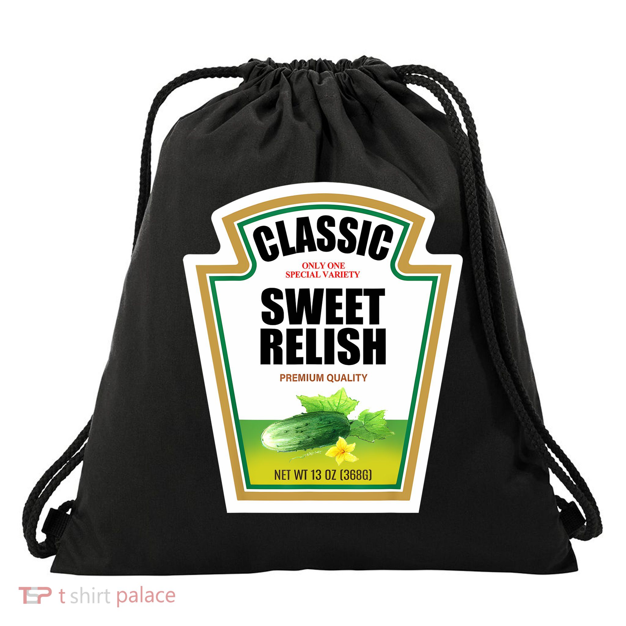 Sweet Relish Condiment Group Halloween Costume Drawstring Bag