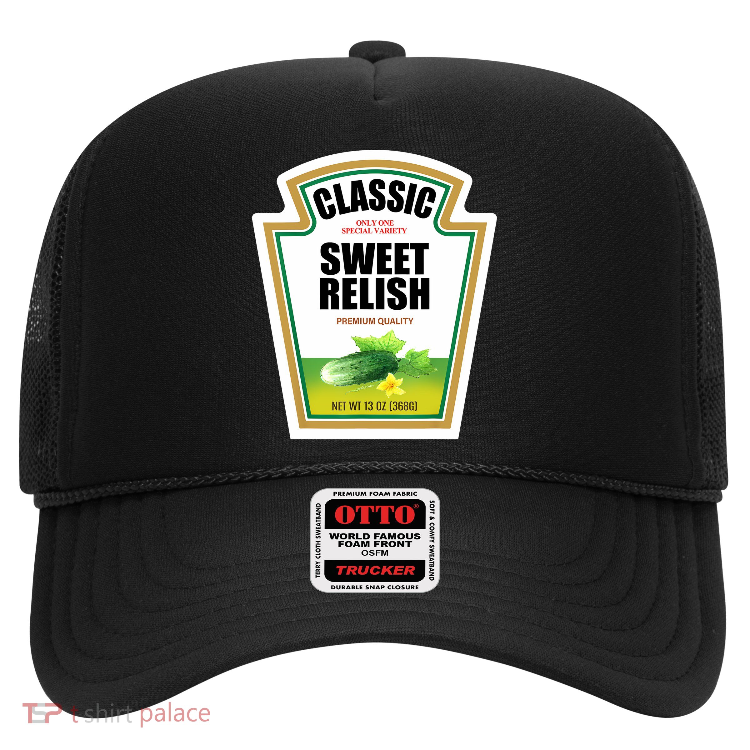 Sweet Relish Condiment Group Halloween Costume Trucker Hat