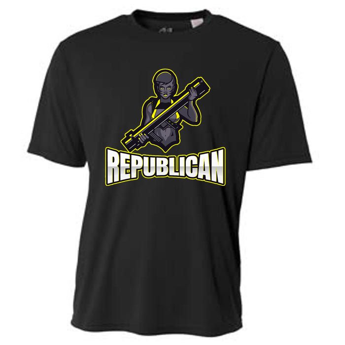 Strategic Republican Commander Cooling Performance Crew T-Shirt