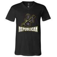 Strategic Republican Commander V-Neck T-Shirt