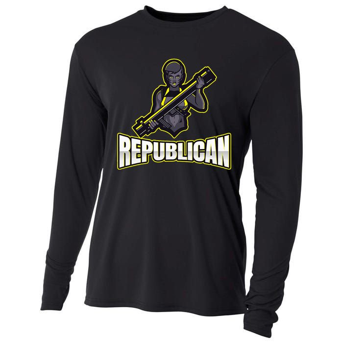 Strategic Republican Commander Cooling Performance Long Sleeve Crew