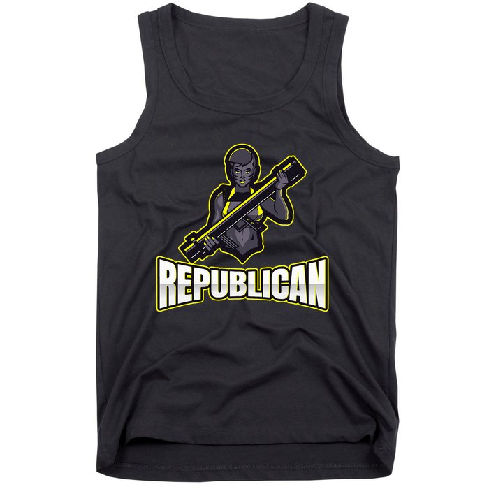 Strategic Republican Commander Tank Top