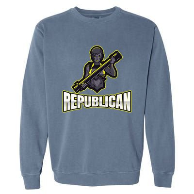 Strategic Republican Commander Garment-Dyed Sweatshirt