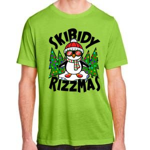 Skibidy Rizzmas Christmas Rizz Penguin Meme Adult ChromaSoft Performance T-Shirt