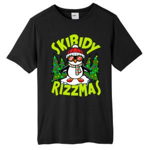 Skibidy Rizzmas Christmas Rizz Penguin Meme Tall Fusion ChromaSoft Performance T-Shirt