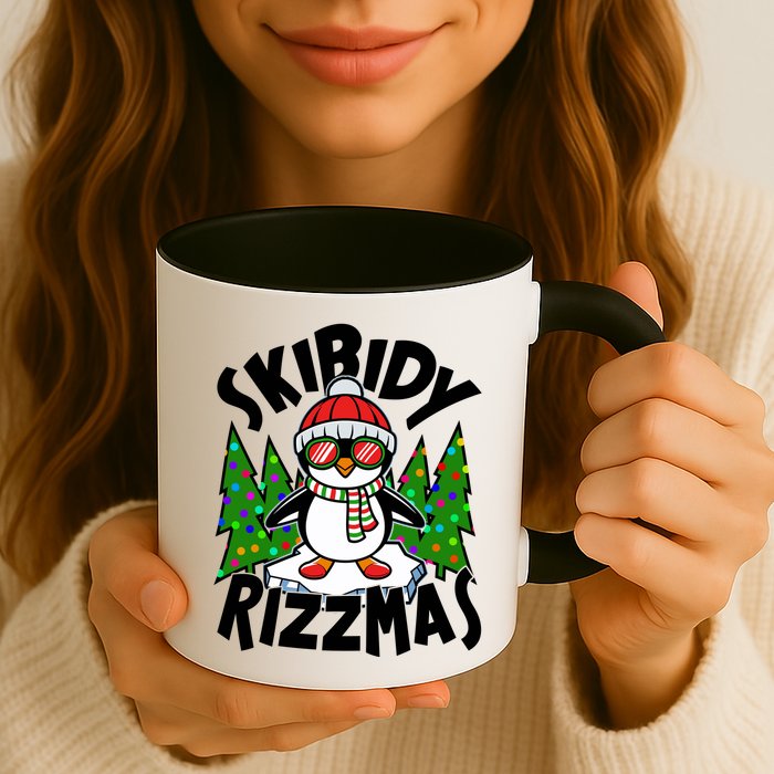 Skibidy Rizzmas Christmas Rizz Penguin Meme Mug