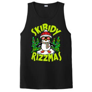 Skibidy Rizzmas Christmas Rizz Penguin Meme PosiCharge Competitor Tank