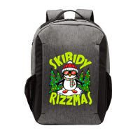 Skibidy Rizzmas Christmas Rizz Penguin Meme Vector Backpack