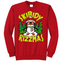 Skibidy Rizzmas Christmas Rizz Penguin Meme Sweatshirt