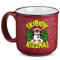 Skibidy Rizzmas Christmas Rizz Penguin Meme 15oz Campfire Ceramic Mug