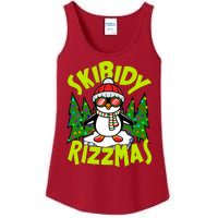 Skibidy Rizzmas Christmas Rizz Penguin Meme Ladies Essential Tank