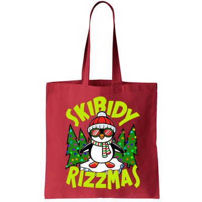 Skibidy Rizzmas Christmas Rizz Penguin Meme Bag