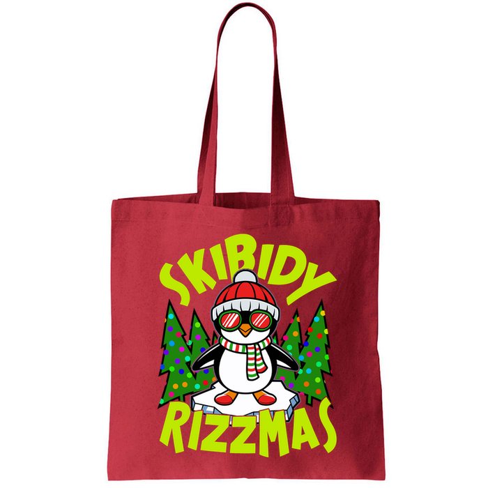 Skibidy Rizzmas Christmas Rizz Penguin Meme Bag