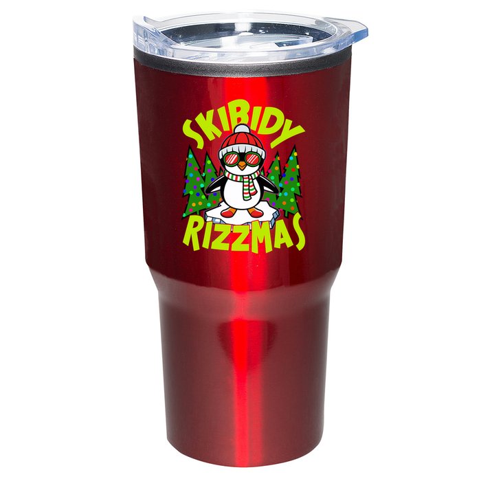 Skibidy Rizzmas Christmas Rizz Penguin Meme Tumbler