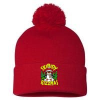 Skibidy Rizzmas Christmas Rizz Penguin Meme Pom Pom 12in Knit Beanie