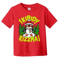Skibidy Rizzmas Christmas Rizz Penguin Meme Toddler T-Shirt