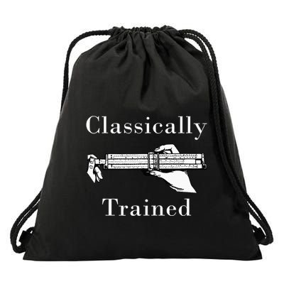 Slide Rule Classically Trained Student Instrument Drawstring Bag