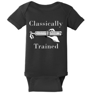 Slide Rule Classically Trained Student Instrument Baby Bodysuit