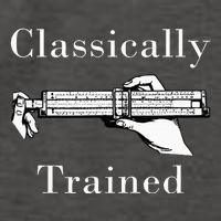 Slide Rule Classically Trained Student Instrument Vector Backpack