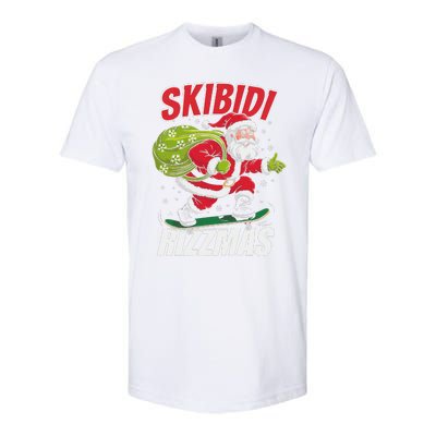 Skibid.I Rizzmas Christmas Rizz Santa Claus Charisma Cool Softstyle CVC T-Shirt