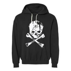 Stray Rats Digi Skull Garment-Dyed Fleece Hoodie