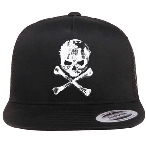 Stray Rats Digi Skull Flat Bill Trucker Hat