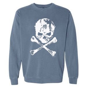 Stray Rats Digi Skull Garment-Dyed Sweatshirt