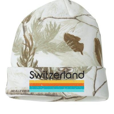 Switzerland Retro Design Kati Licensed 12" Camo Beanie